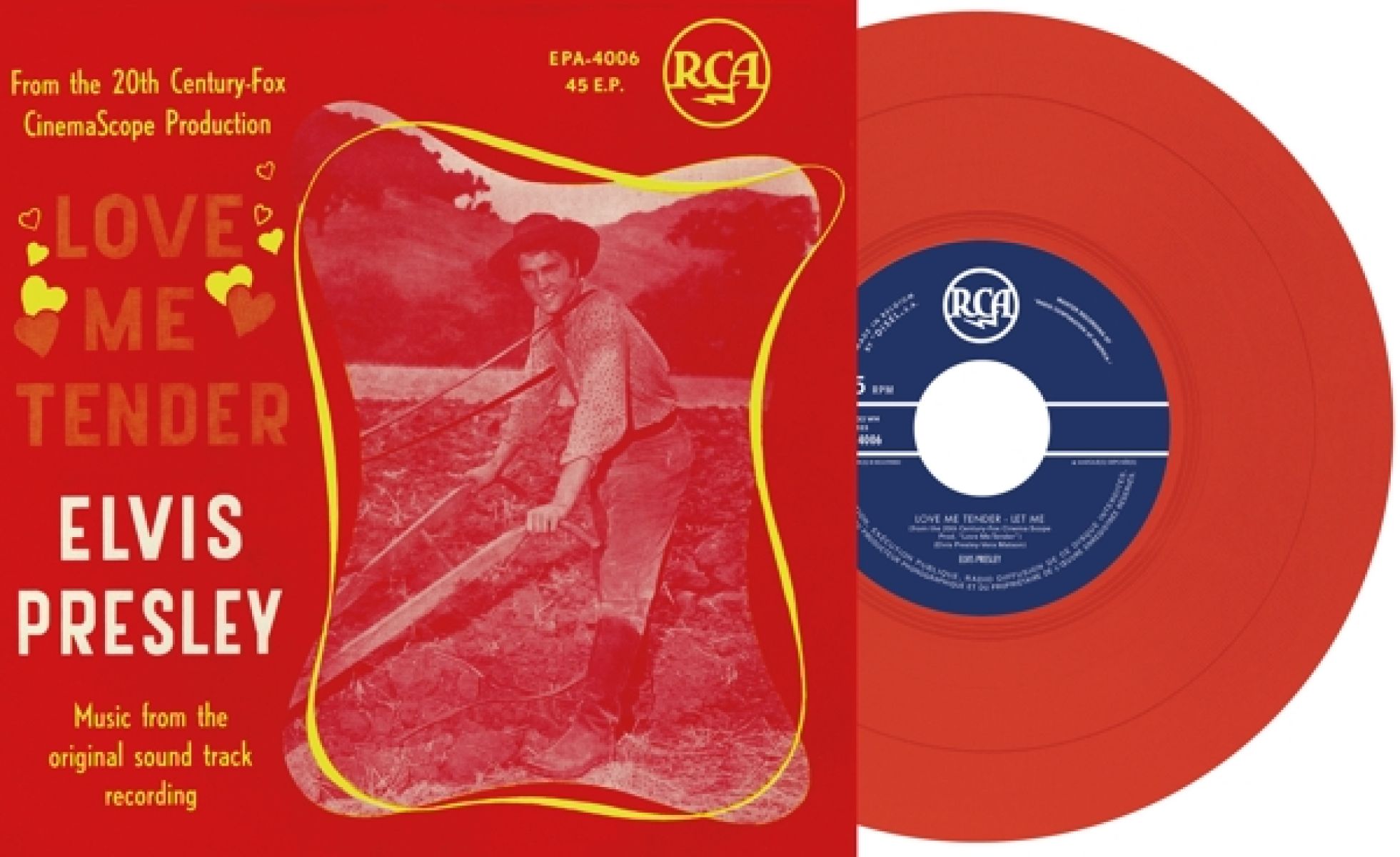 Afbeelding van Elvis Presley - EP Etranger N14 - Love Me Tender (Belgium)