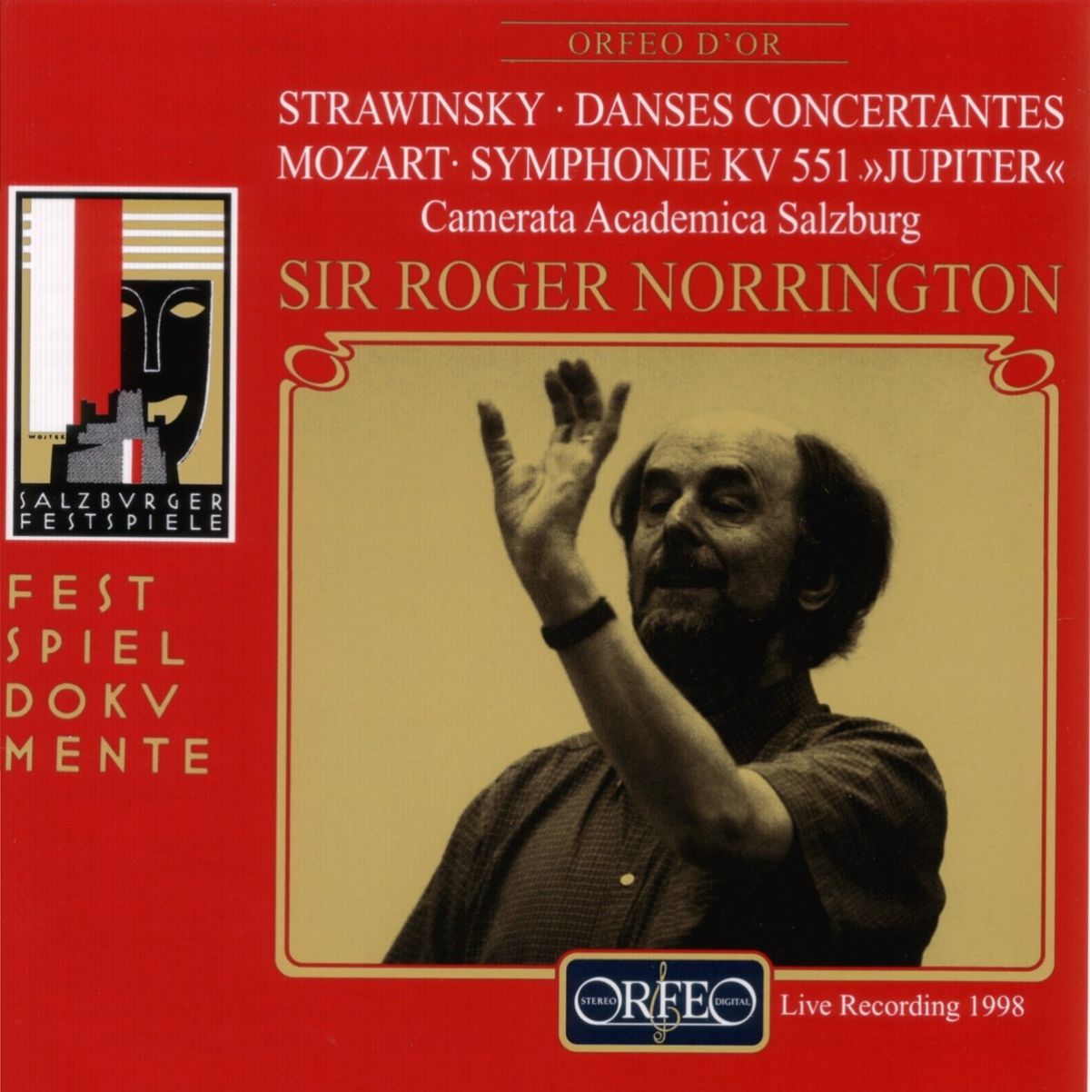 Roger Norrington, Camerata Academica Salzburg - Danses Concertantes | Symphonie KV 551 »Jupiter«