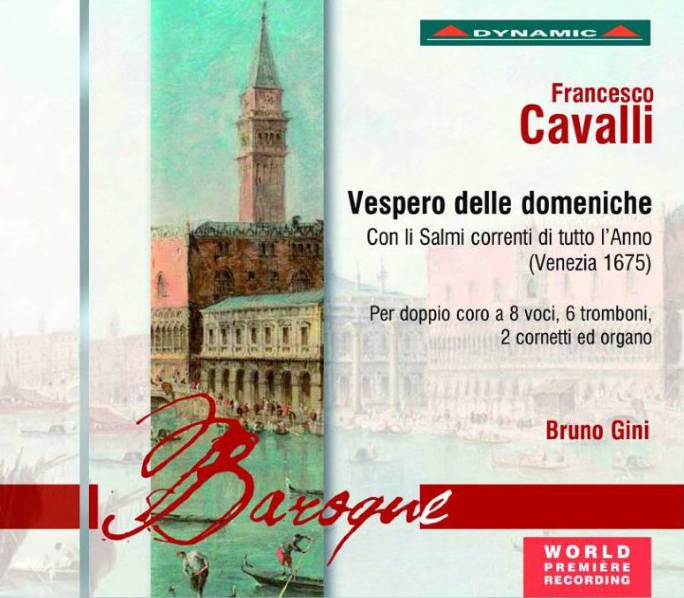 Afbeelding van Coro Claudio Monteverdi Di Crema, La Pifarescha, Bruno Gini - Cavalli: Vespero Delle Domeniche