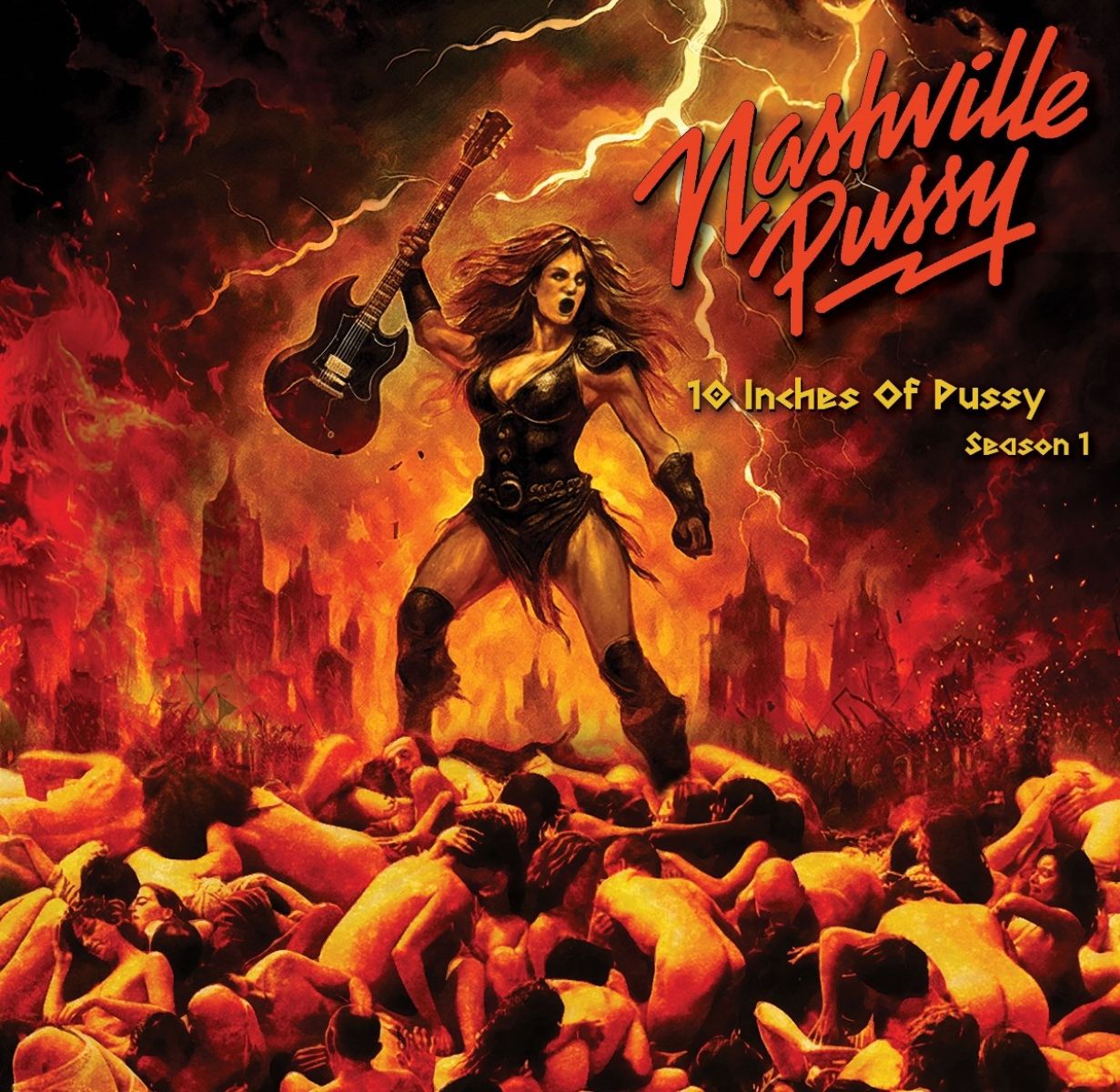 Afbeelding van Nashville Pussy - 10 Inches Of Pussy Season 1