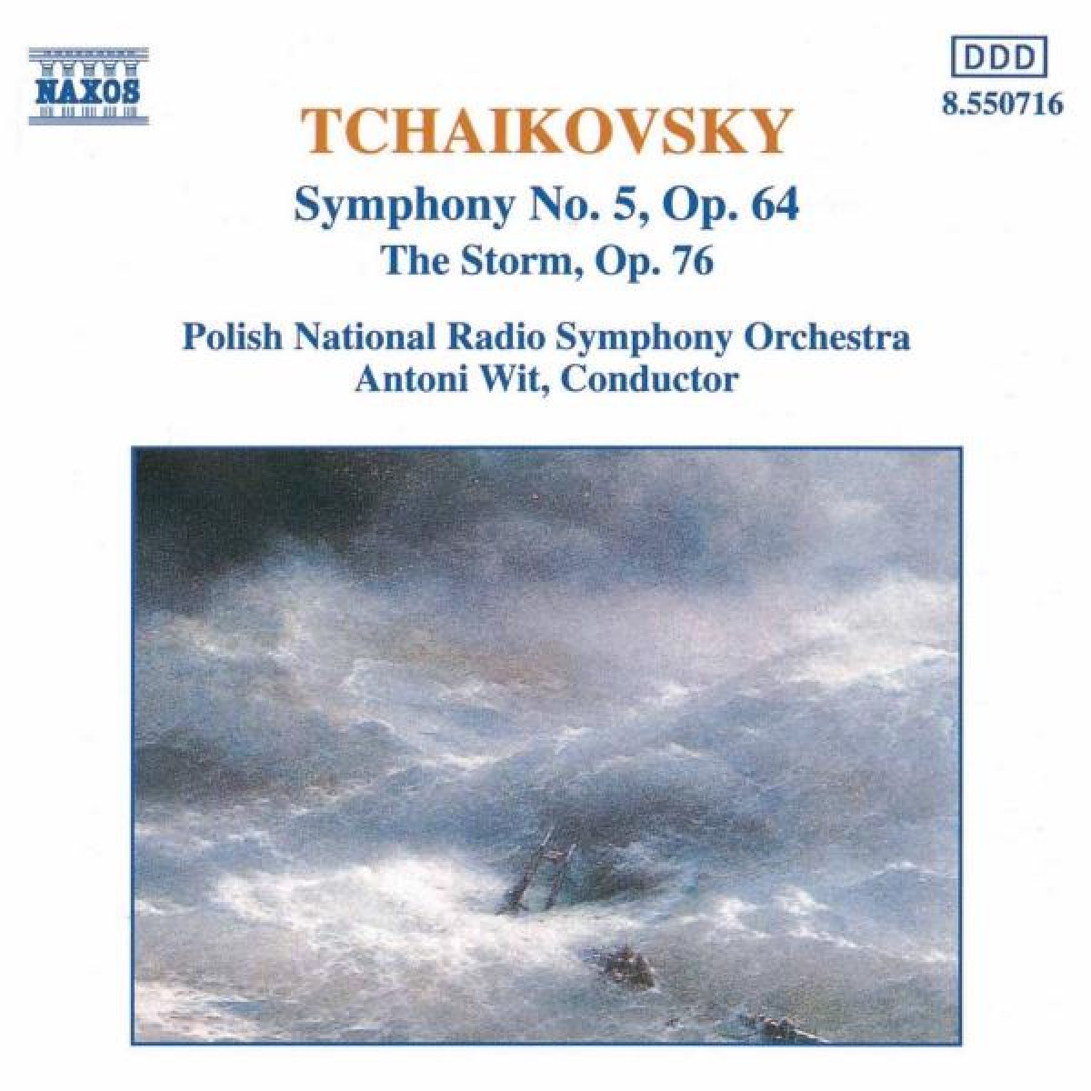 Afbeelding van Polish National Radio Symphony Orchestra, Antoni Wit - Tschaikowsky: Symphony 5 | The Storm