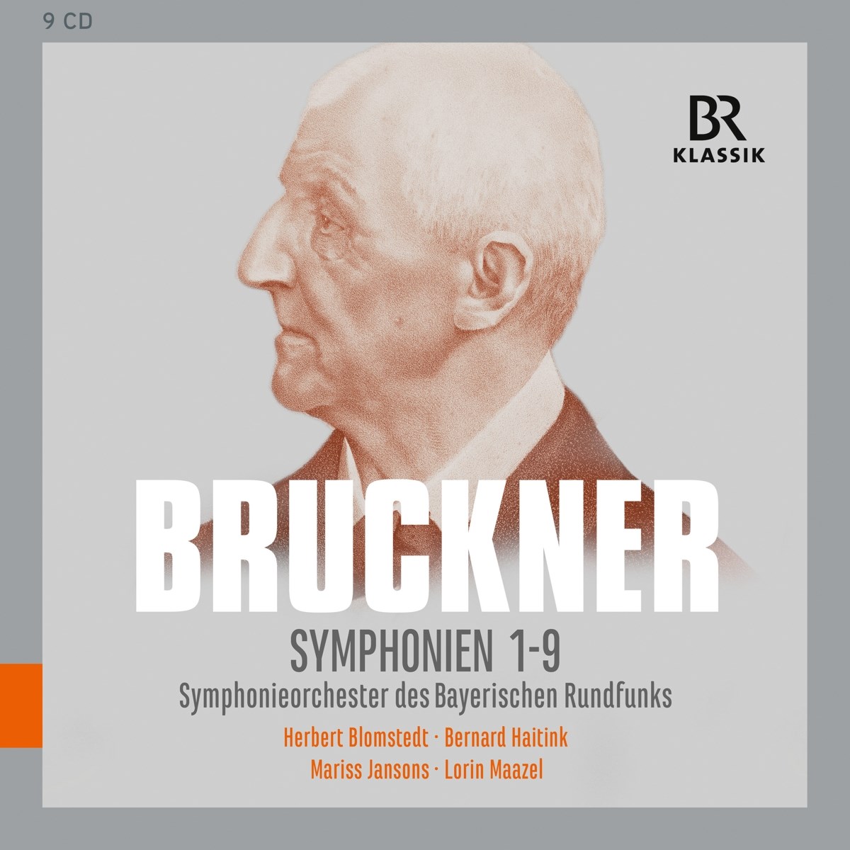Afbeelding van Symphonieorchester Des Bayerischen Rundfunks, Herbert Blomstedt - Bruckner: Symphonies Nos. 1 - 9