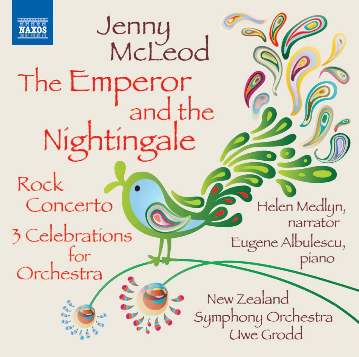 Afbeelding van Helen Medlyn, Eugene Albulescu, New Zealand Symphony Orchestra, Uwe Grodd - The Emperor And The Nightingale