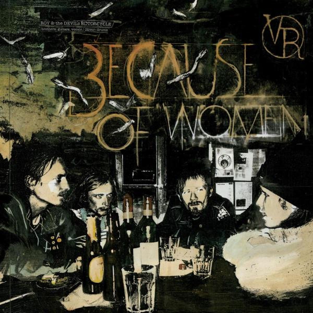 Afbeelding van Roy & The Devil's Motorcycle - Because Of Women