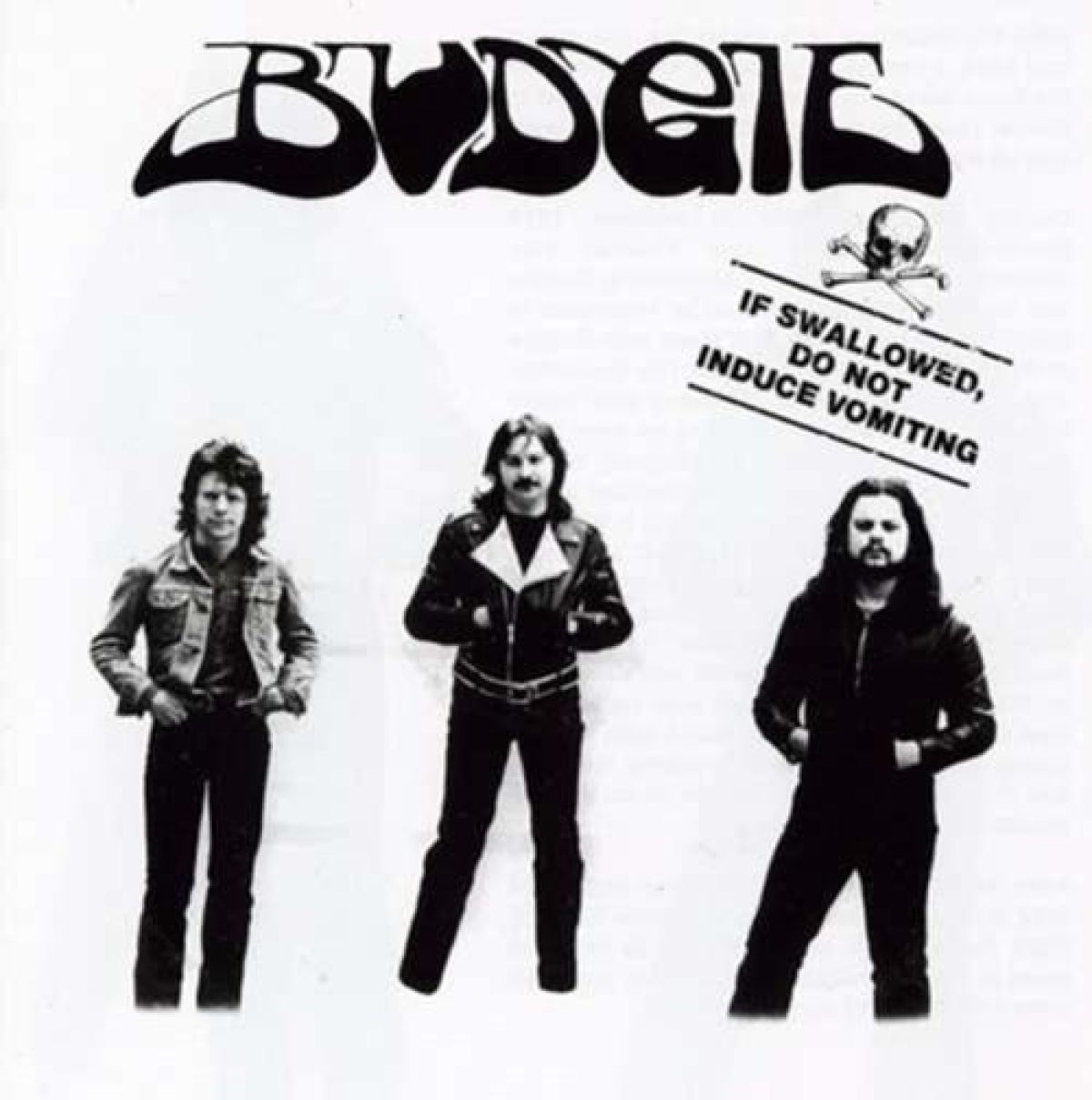Afbeelding van Budgie - If Swallowed Do Not Induce Vomiting