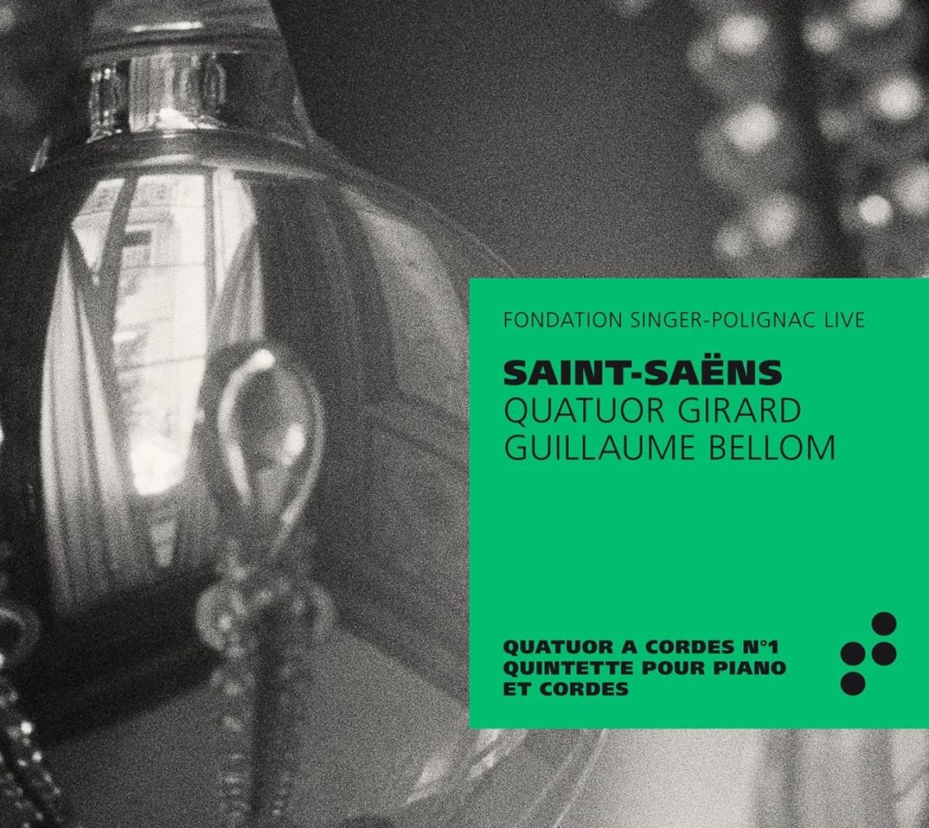 Afbeelding van Quatuor Girard, Guillaume Bellom - Saint-Saëns: Quatour à Cordes No. 1 | Quintette Pour Piano Et Cordes