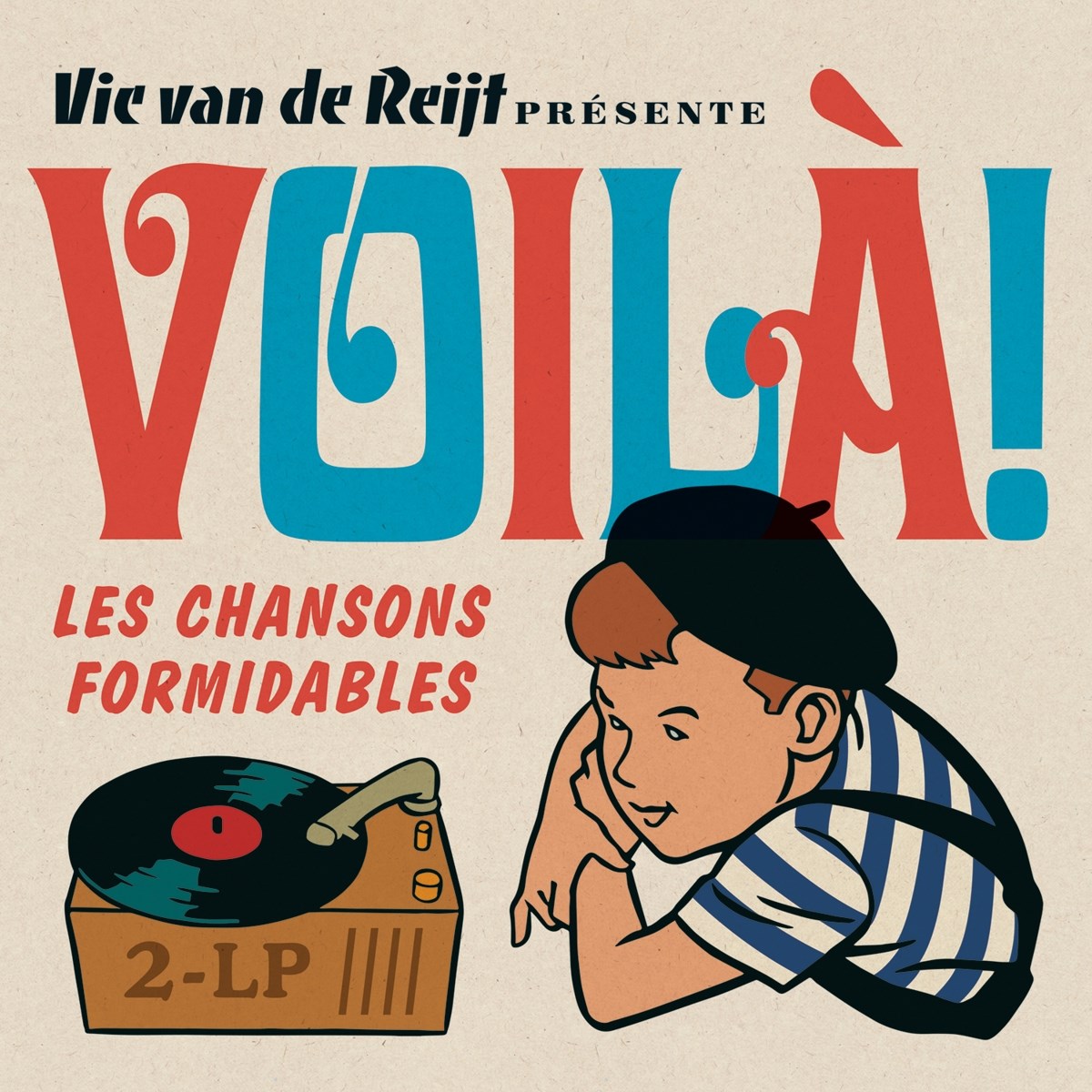 Afbeelding van Various Artists - Vic van de Reijt Présente Voilà! Les Chansons Formidables