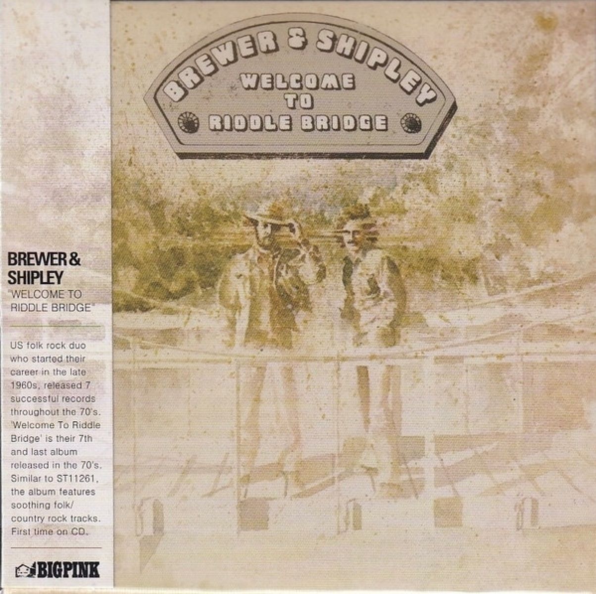 Afbeelding van Brewer & Shipley - Welcome To Riddle Bridge