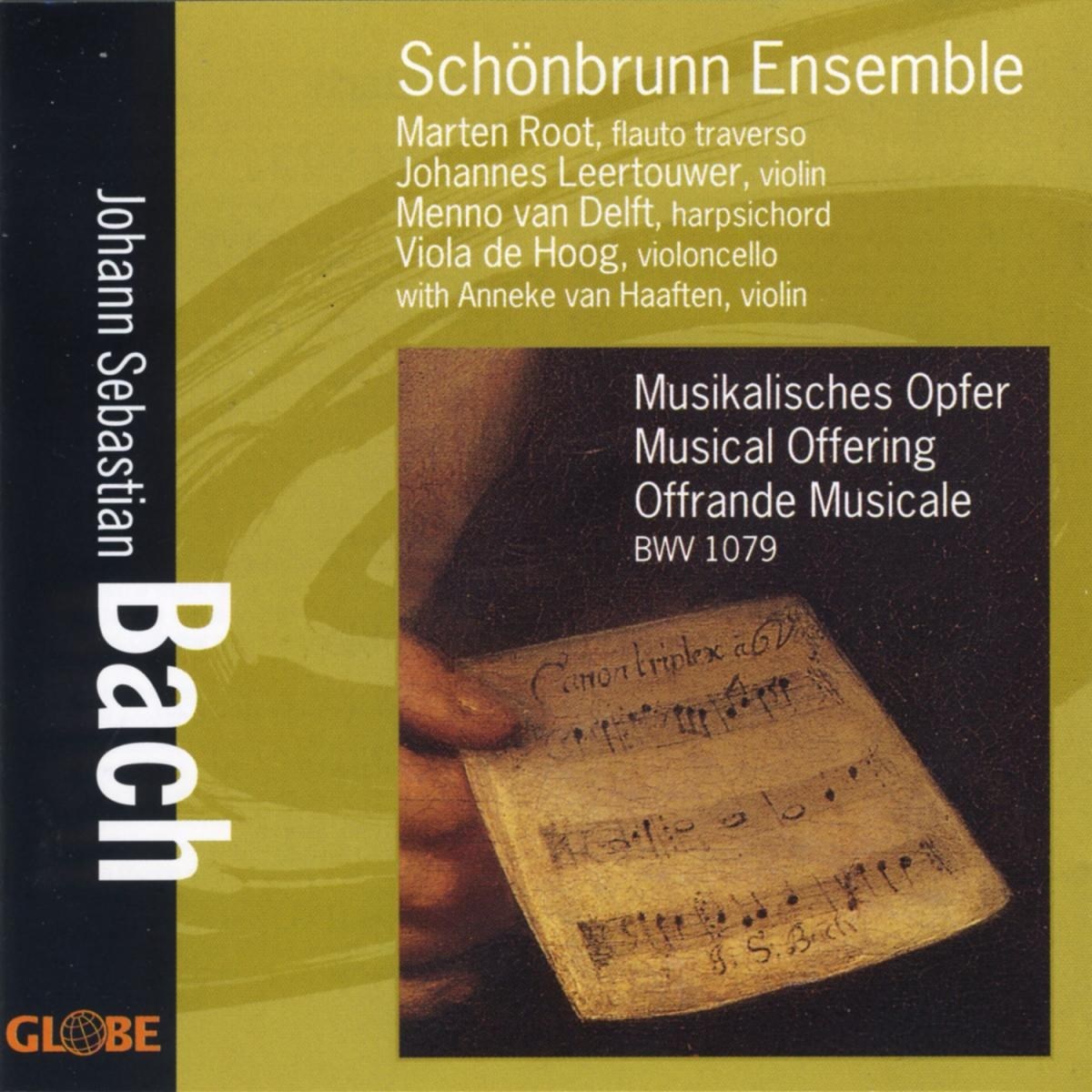 Afbeelding van Schoenbrunn Ensemble - J.S. Bach: Musikalisches Opfer, Bwv 1079