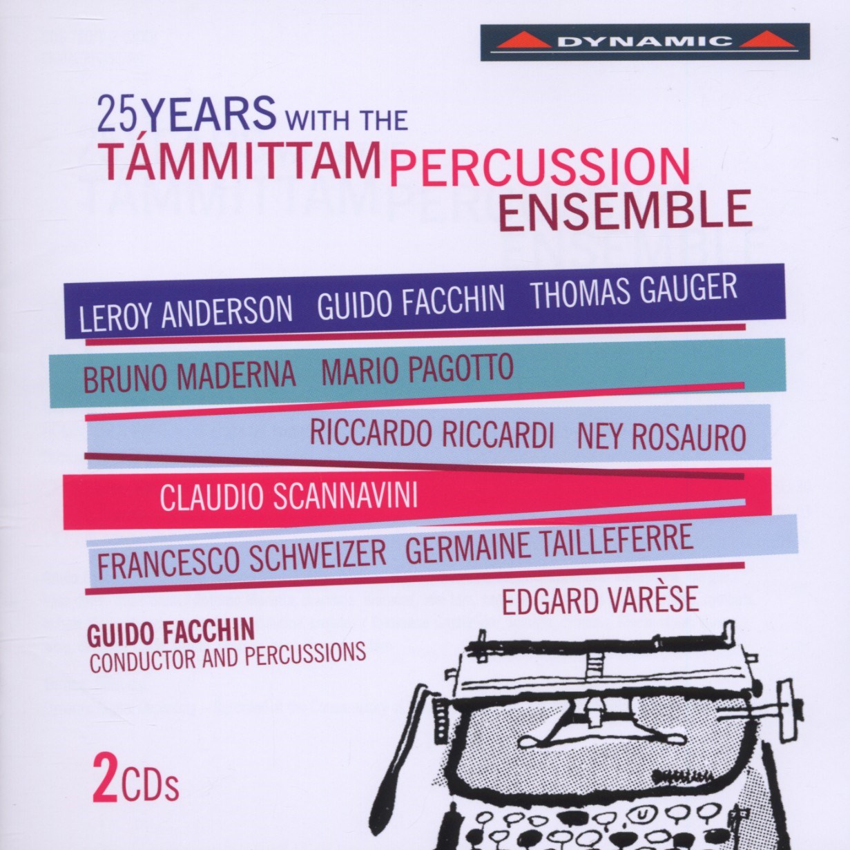 Afbeelding van Tàmmittam Percussion Ensemble, Guido Facchin - 25 Years With The Támmittam Percussion Ensemble