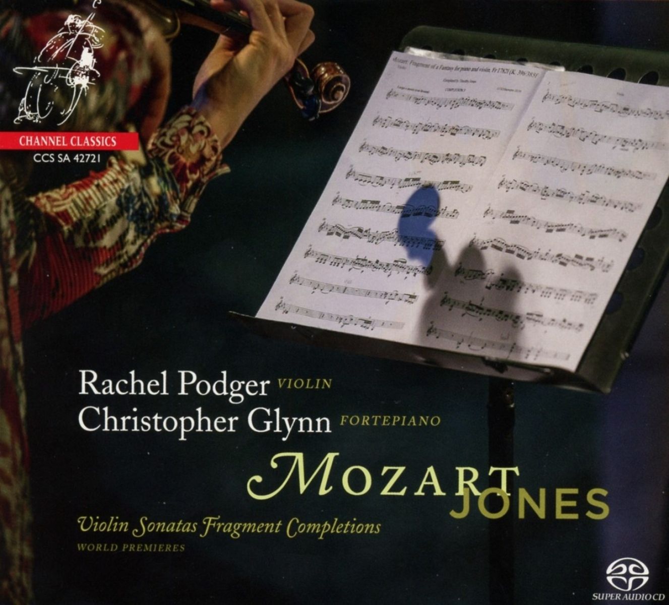 Afbeelding van Rachel Podger & Christopher Glynn - Mozart: Violin Sonatas Fragment Completions