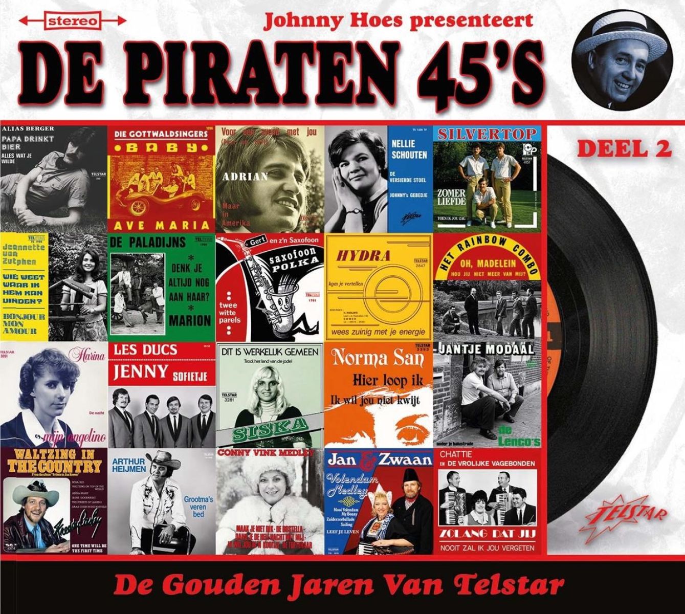 Afbeelding van Various Artists - De Piraten 45's Deel 2