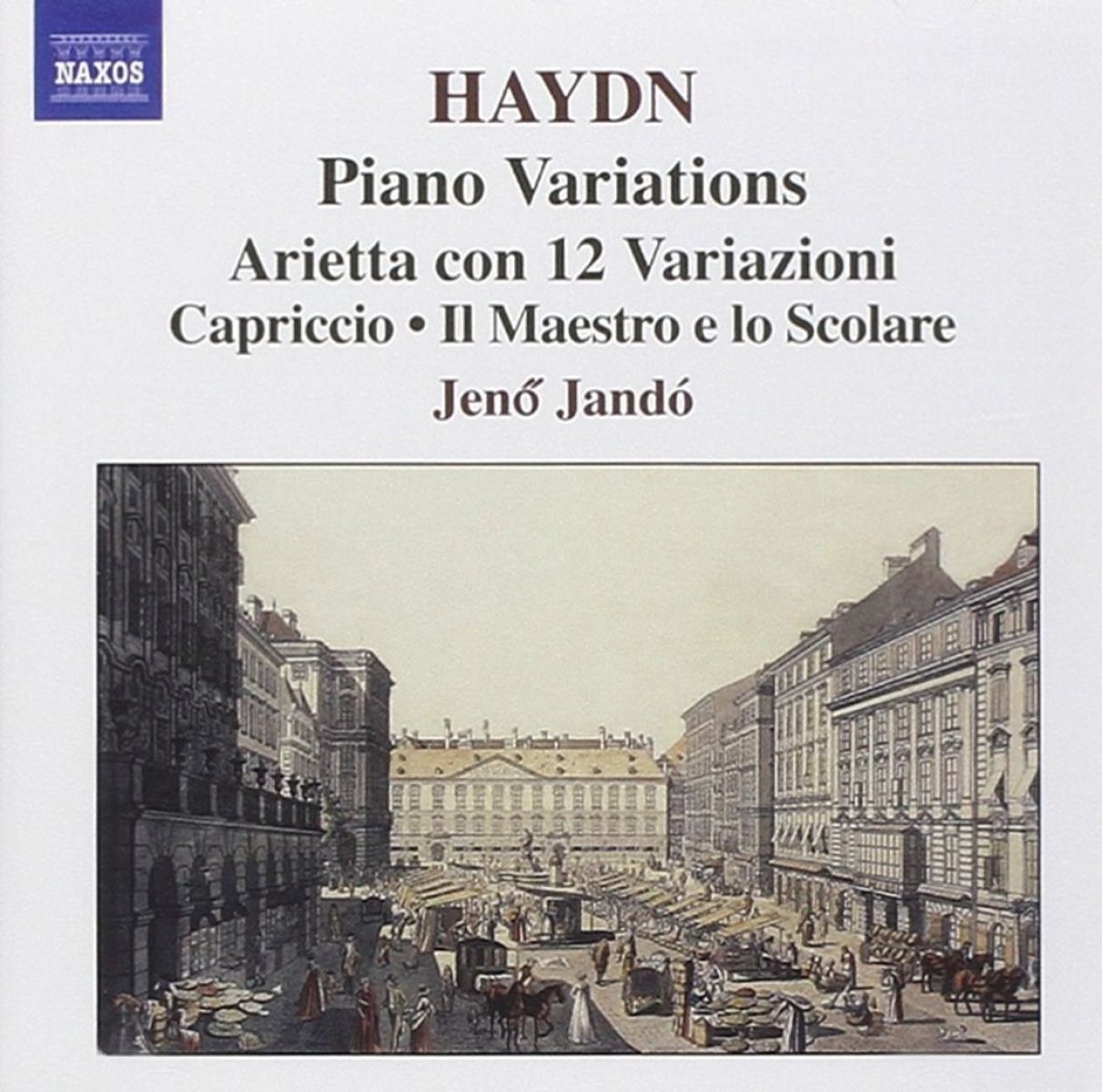 Afbeelding van Jeno Jandó - Haydn: Piano Variations