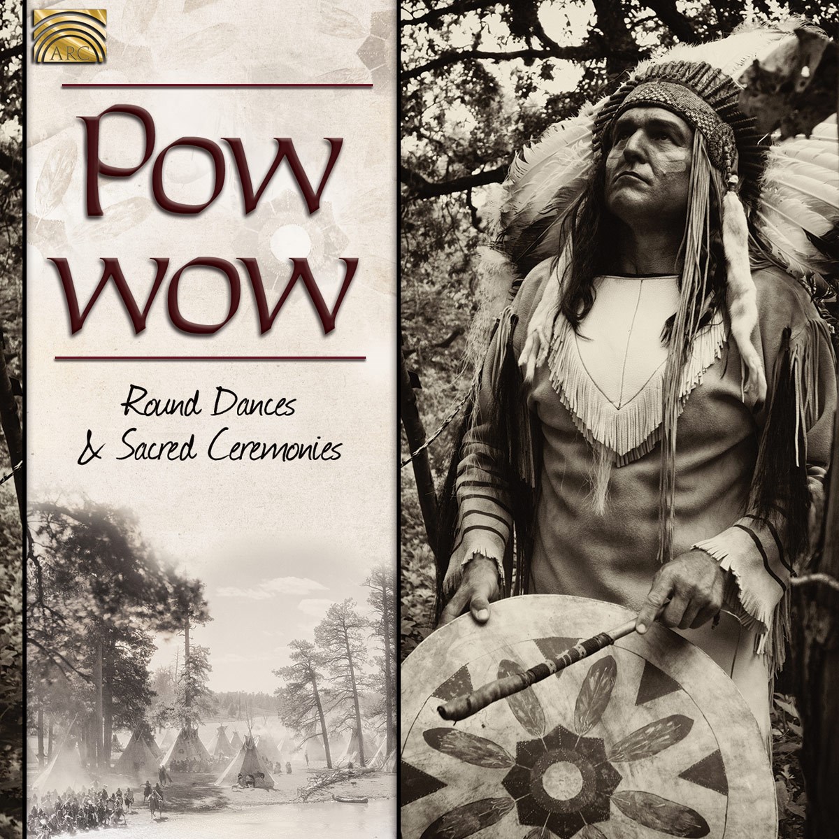 Various Artists - Powwow. Round Dances & Sacred Ceremonies
