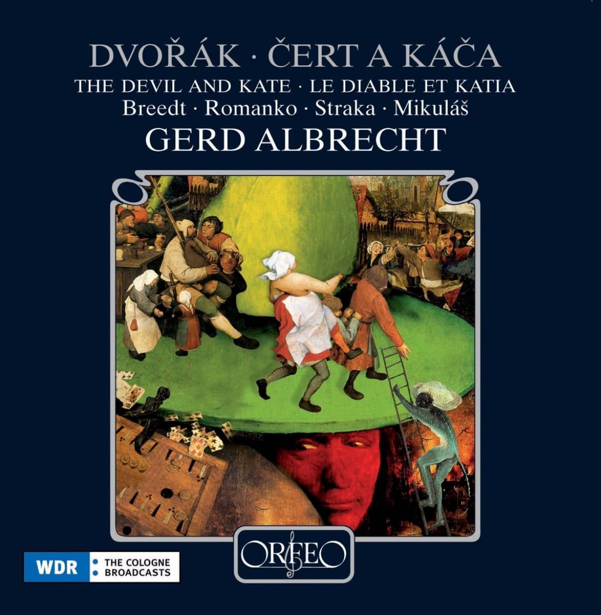 Afbeelding van Michelle Breedt, Olga Romanko, Peter Straka, Peter MikuláS, Gerd Albrecht, Arutjun Kotchinian, Carsten Sabrowski, Brigitte Schweizer - Dvořák: The Devil And Kate