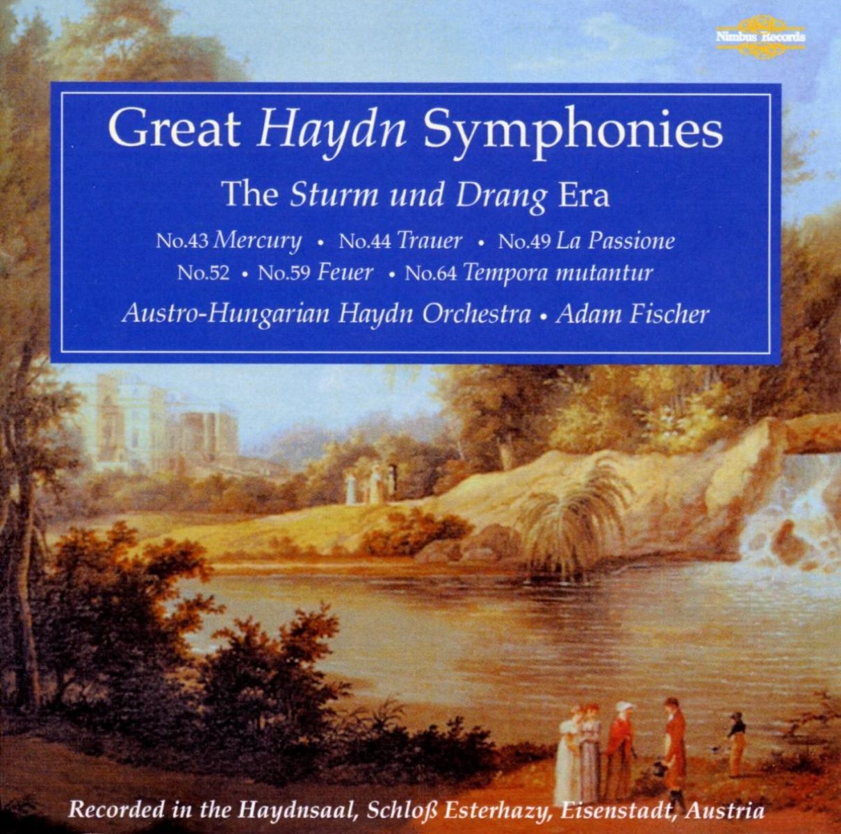 Austro-Hungarian Haydn Orchestra, Ádám Fischer - Haydn: The Symphonies Nos. 43,44,49,52,59,64