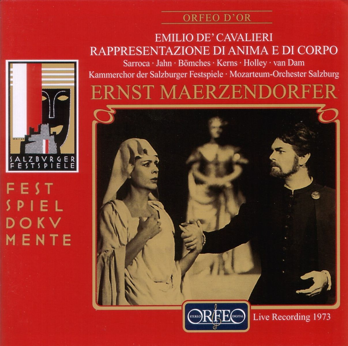 Robert Kerns, Kammerchor Der Salzburger Festspiele, Mozarteum-Orchester Salzburg - Cavalieri: Rappresentazione Di Anima E Di Corpo