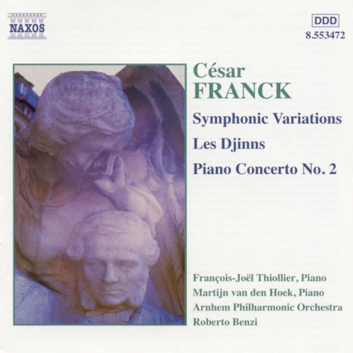 Arnhem Philharmonic Orchestra, Roberto Benzi - Franck: Symphonic Variations & Piano Concert No.2