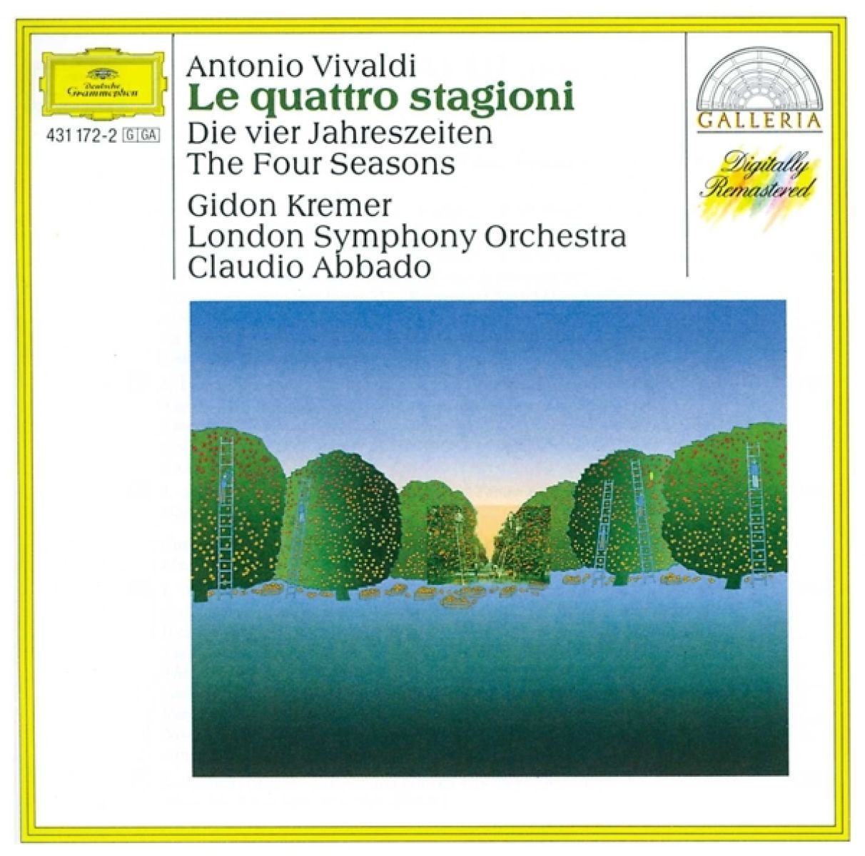 Afbeelding van Gidon Kremer, London Symphony Orchestra, Claudio Abbado - Vivaldi: Le Quattro Stagioni