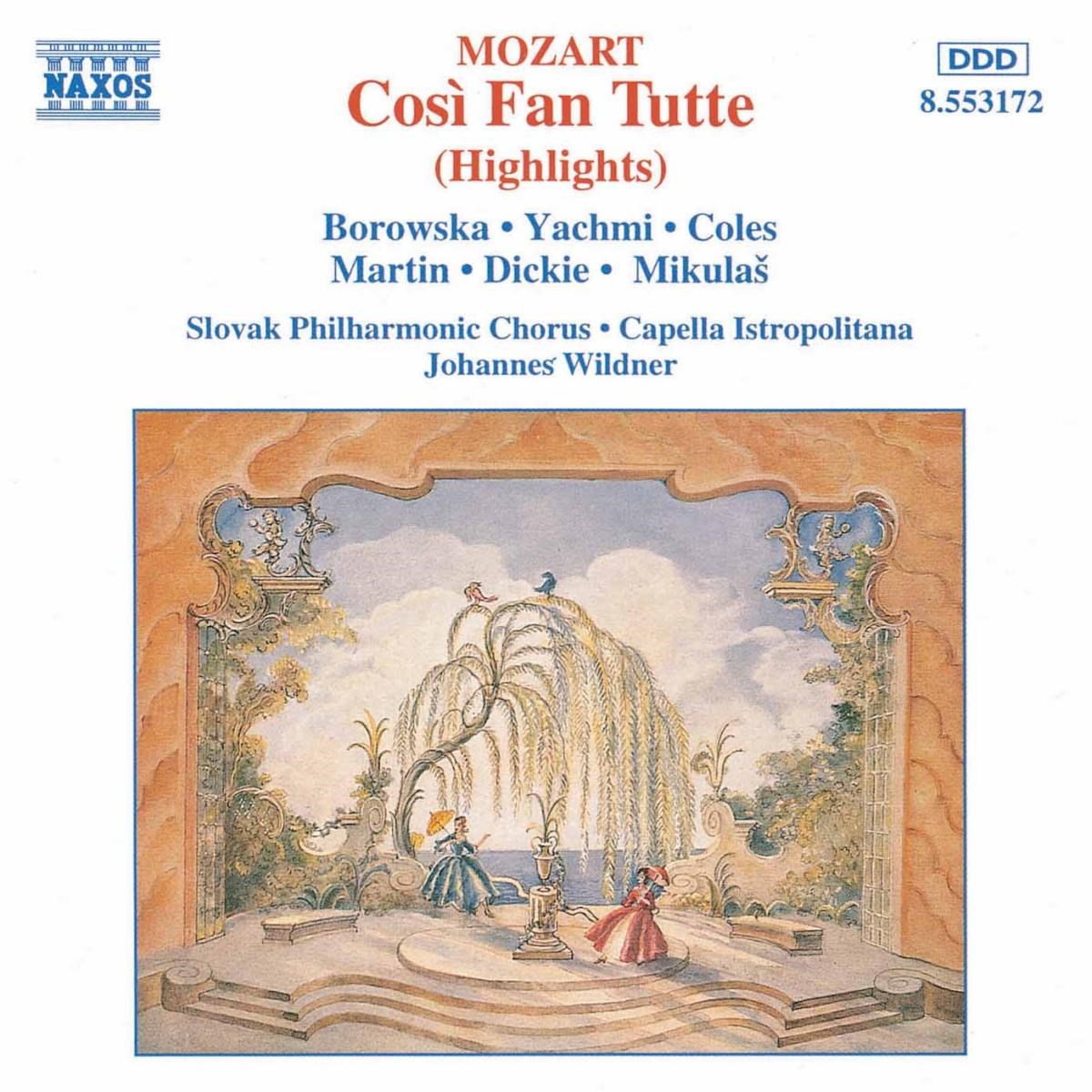 Afbeelding van Joanna Borowska - Mozart: Cosi Fan Tutte (Highlights)