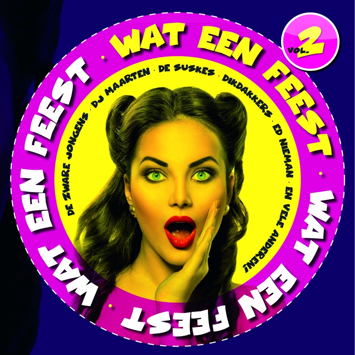 Afbeelding van Various Artists - Wat Een Feest! Deel 2 (Carnaval)