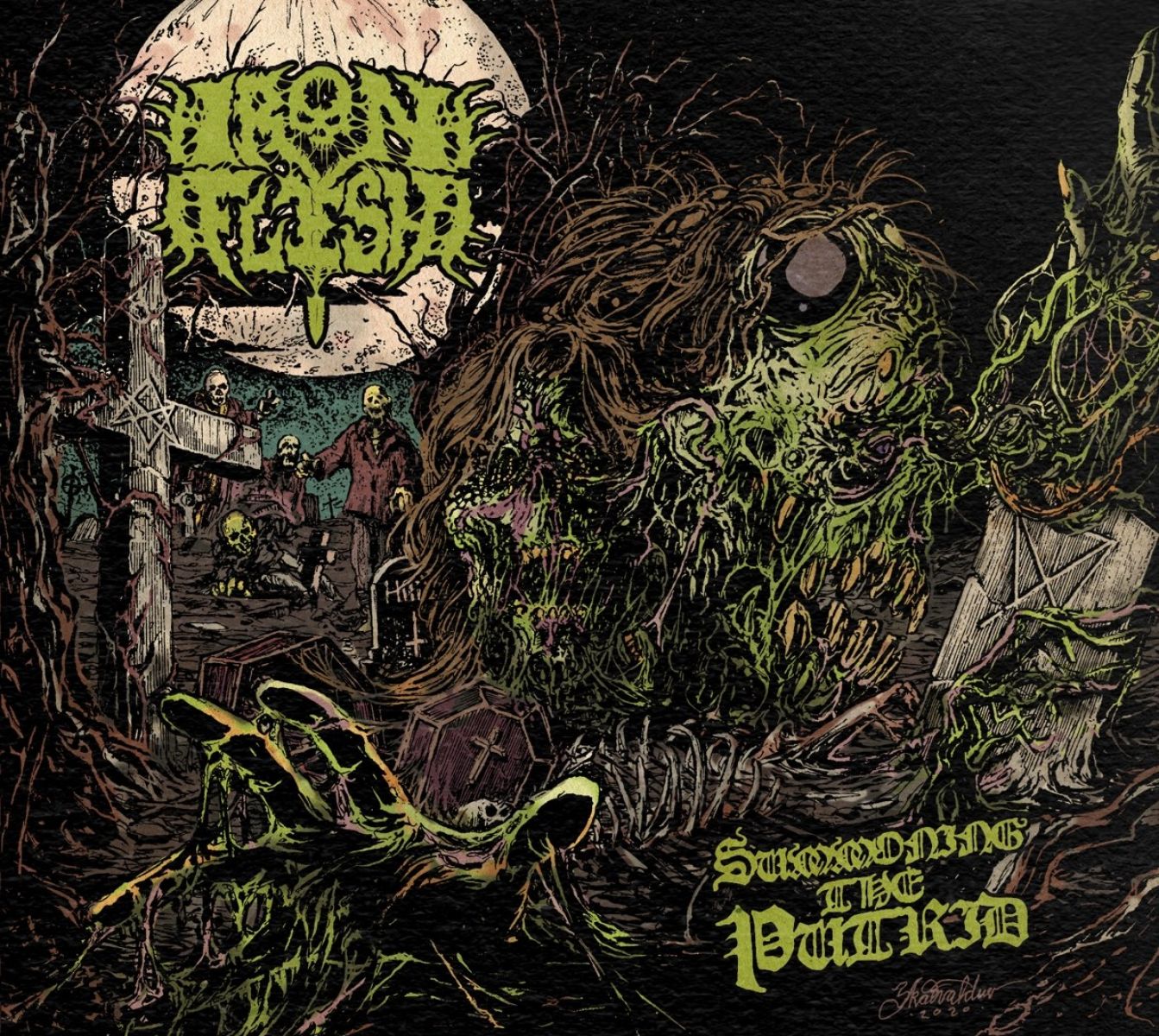 Afbeelding van Iron Flesh - Summoning The Putrid