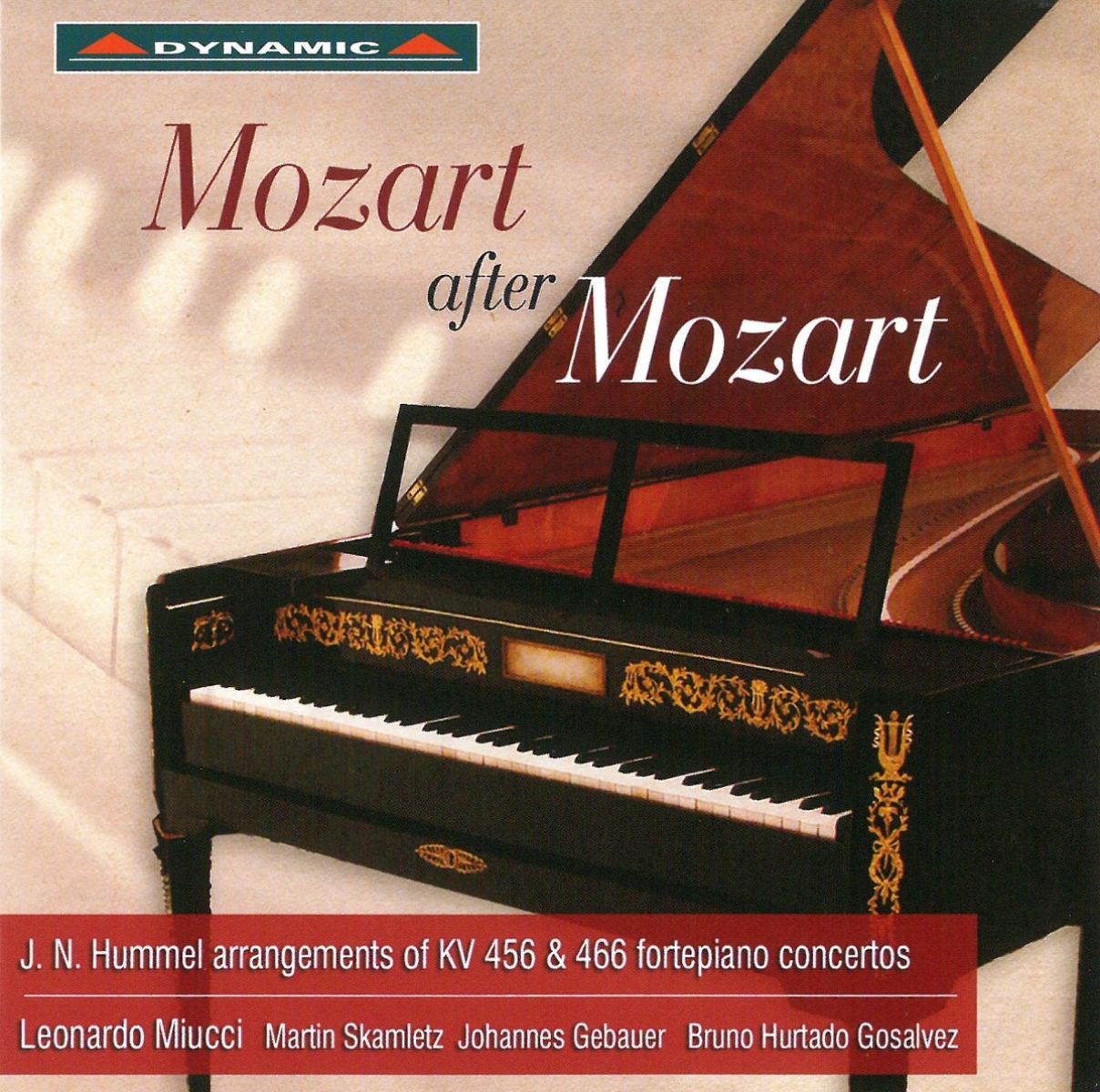 Afbeelding van Bruno Hurtado Gosalvez, Johannes Gebauer, Leo Miucci - Mozart After Mozart