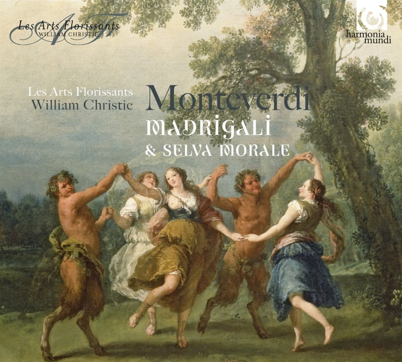Afbeelding van Les Arts Florissants, William Christie - Monteverdi: Madrigali & Selva Morale