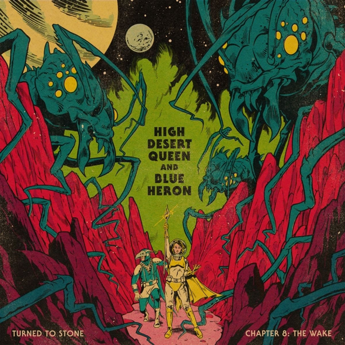 High Desert Queen & Blue Heron - Turned To Stone Chapter 8: The Wake