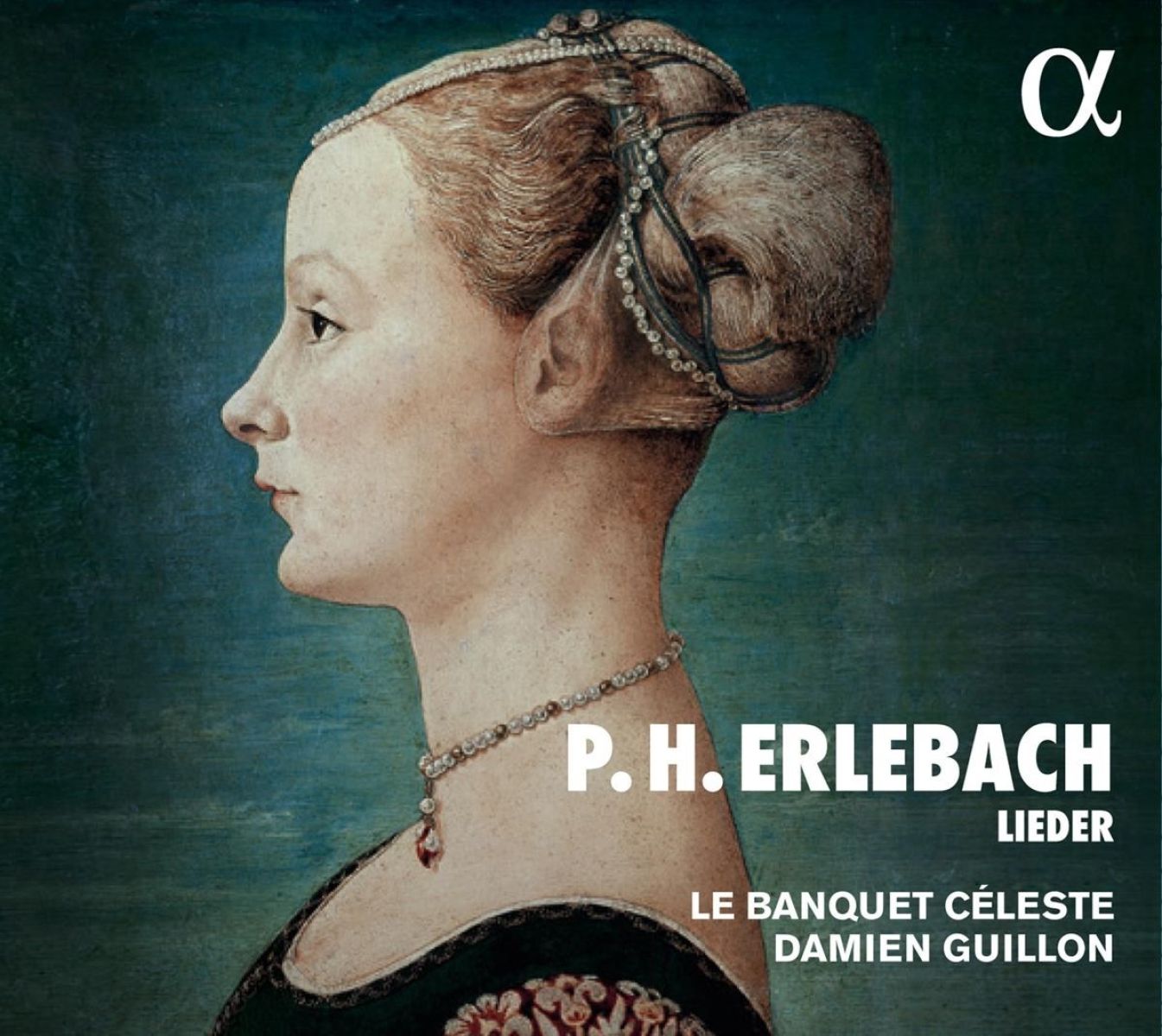 Afbeelding van Le Banquet Céleste & Damien Guillon - P.H. Erlebach: Lieder
