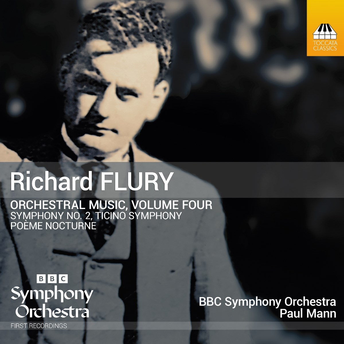 Afbeelding van BBC Symphony Orchestra, Paul Mann - Flury: Orchestral Music, Volume Four