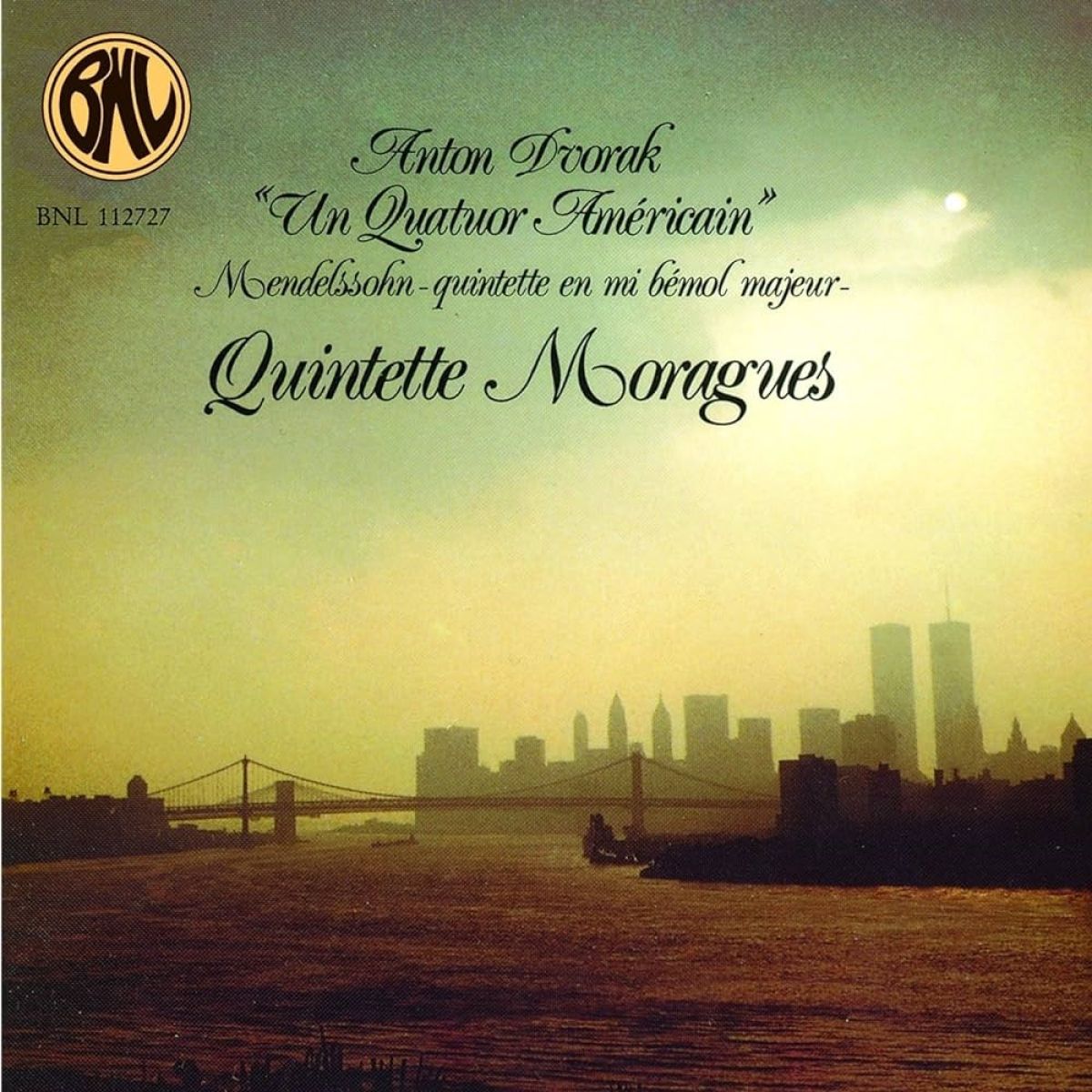 Quintette Moragues - Dvořák: "Un Quatuor Américain", Mendelssohn-Quintette En Mi Bémol Majeur