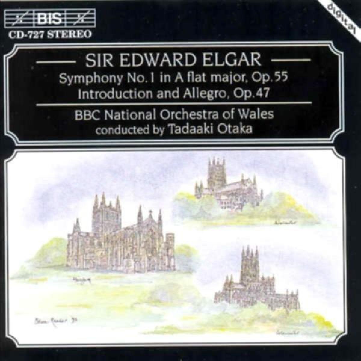 Afbeelding van BBC National Orchestra Of Wales, Tadaaki Otaka - Elgar: Symphony No.1 In A Flat, Op. 55