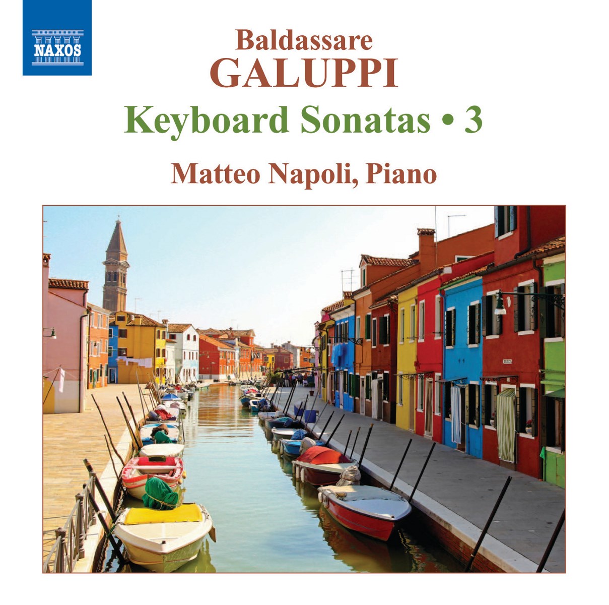 Afbeelding van Matteo Napoli - Galuppi: Keyboard Sonatas • 3