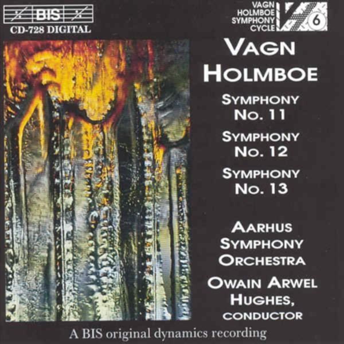 Afbeelding van Aarhus Symphony Orchestra, Owain Arwel Hughes - Holmboe: Symphony No.11, Op. 144