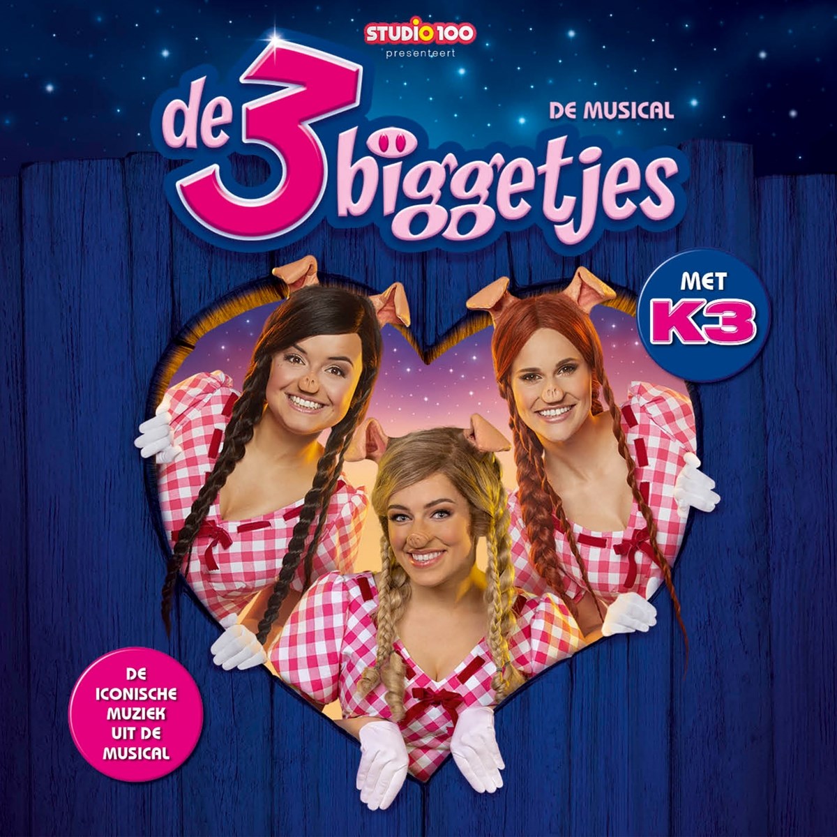 Afbeelding van K3 - De 3 Biggetjes De Musical