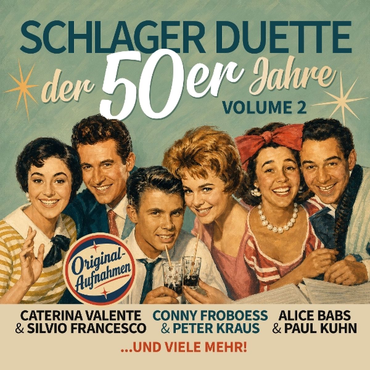 Afbeelding van Various Artists - Schlager Duette Der 50er Jahre