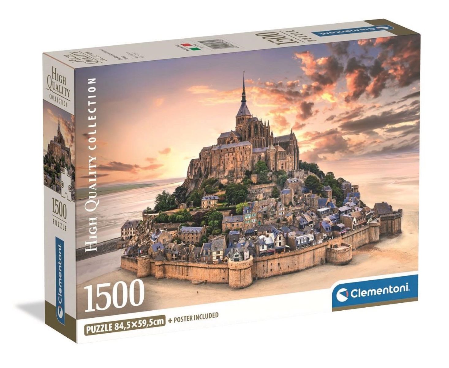 Afbeelding van The Mont Saint-Michel Rising HQC (Compact Box 1500 stukjes)