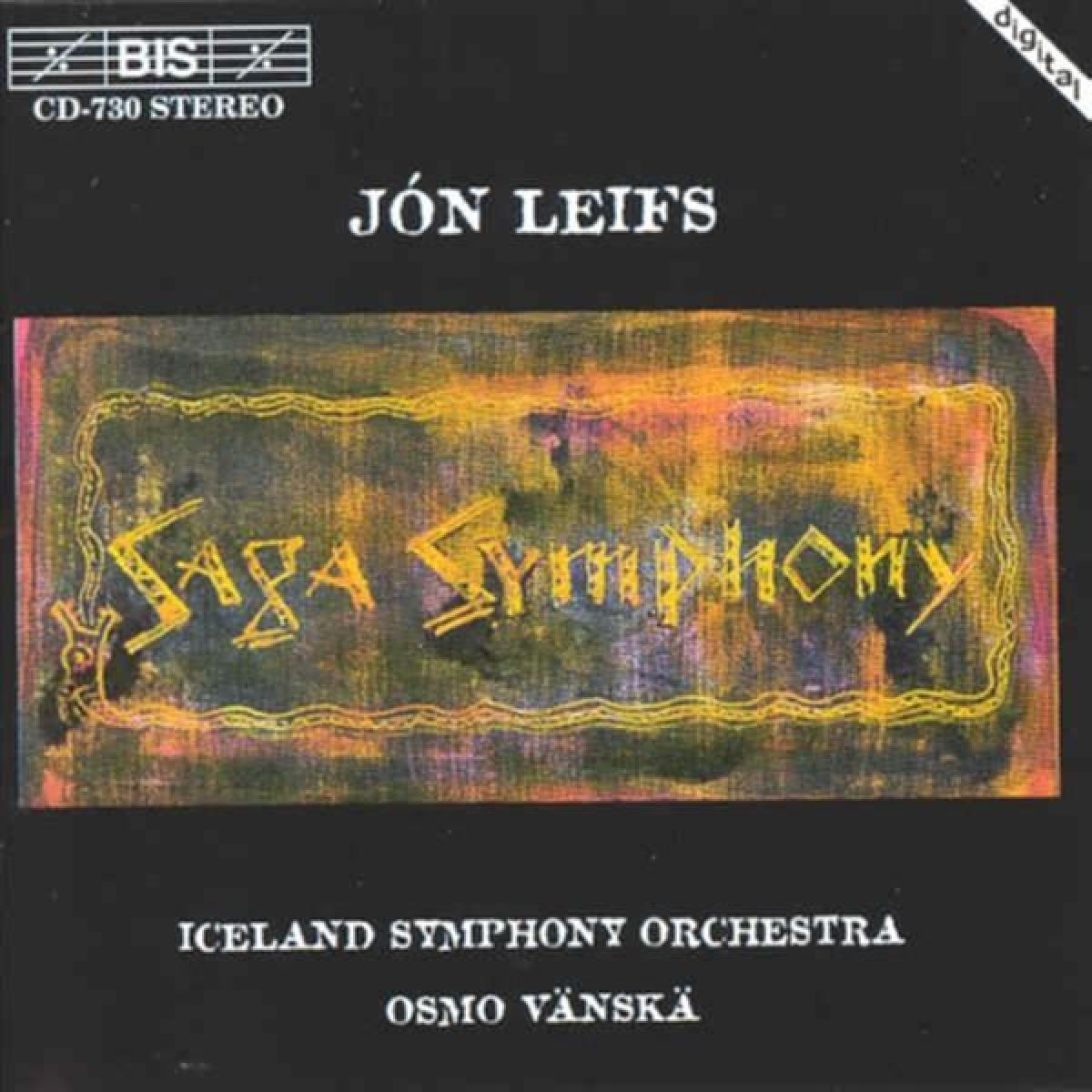 Afbeelding van Iceland Symphony Orchestra, Osmo Vänskä - Jón Leifs: Saga Symphony