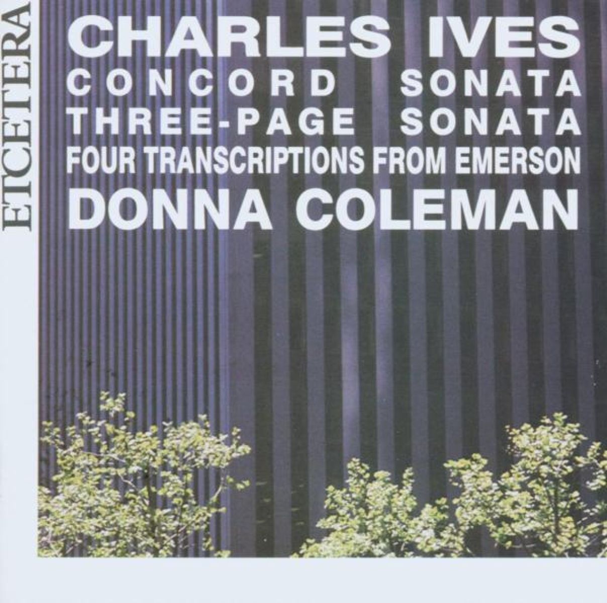 Afbeelding van Donna Coleman - Charles Ives: Piano Music Vol 1