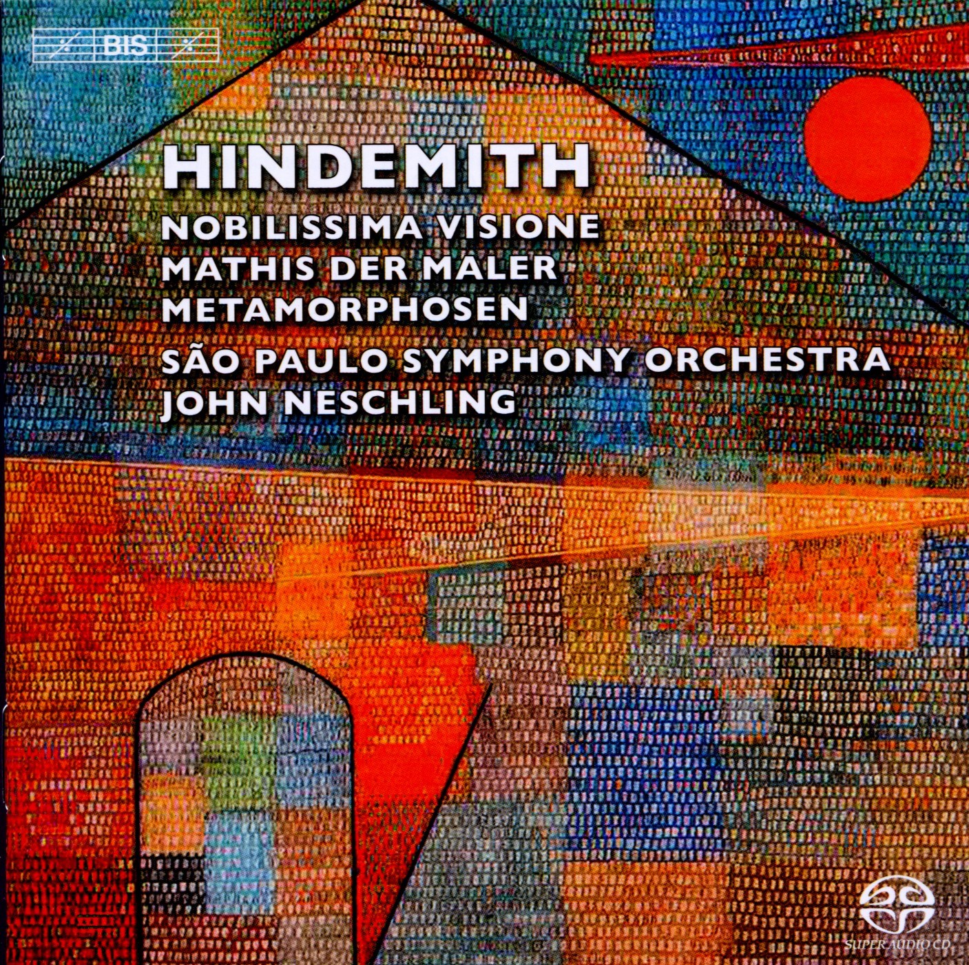 Afbeelding van São Paulo Symphony Orchestra, John Neschling - Hindemith: Mathis Der Maler | Nobilissima Vision | Metamorphosen
