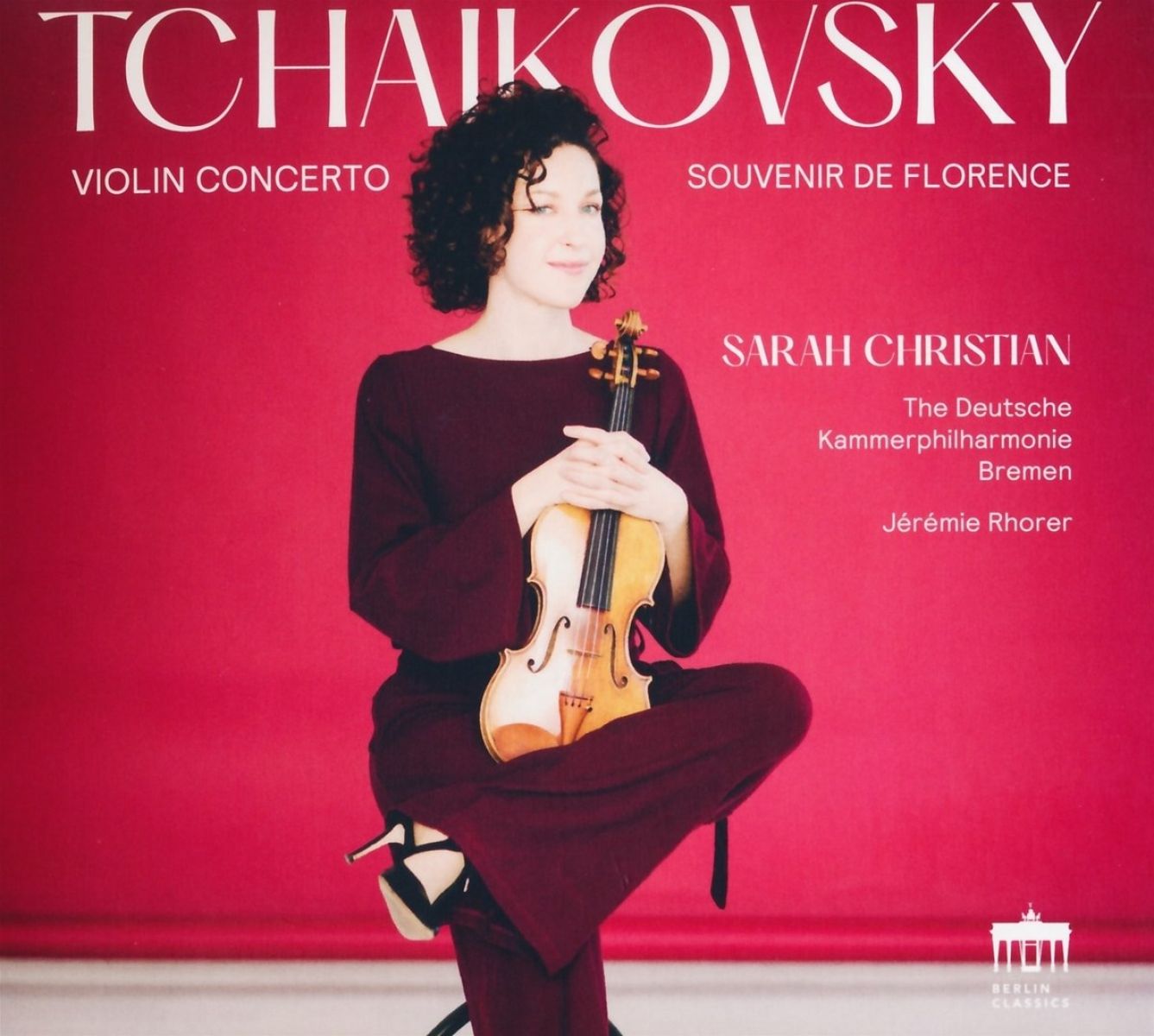 Afbeelding van Sarah Christian - Tchaikovsky (Violin Concerto & Souvenir de Florence)