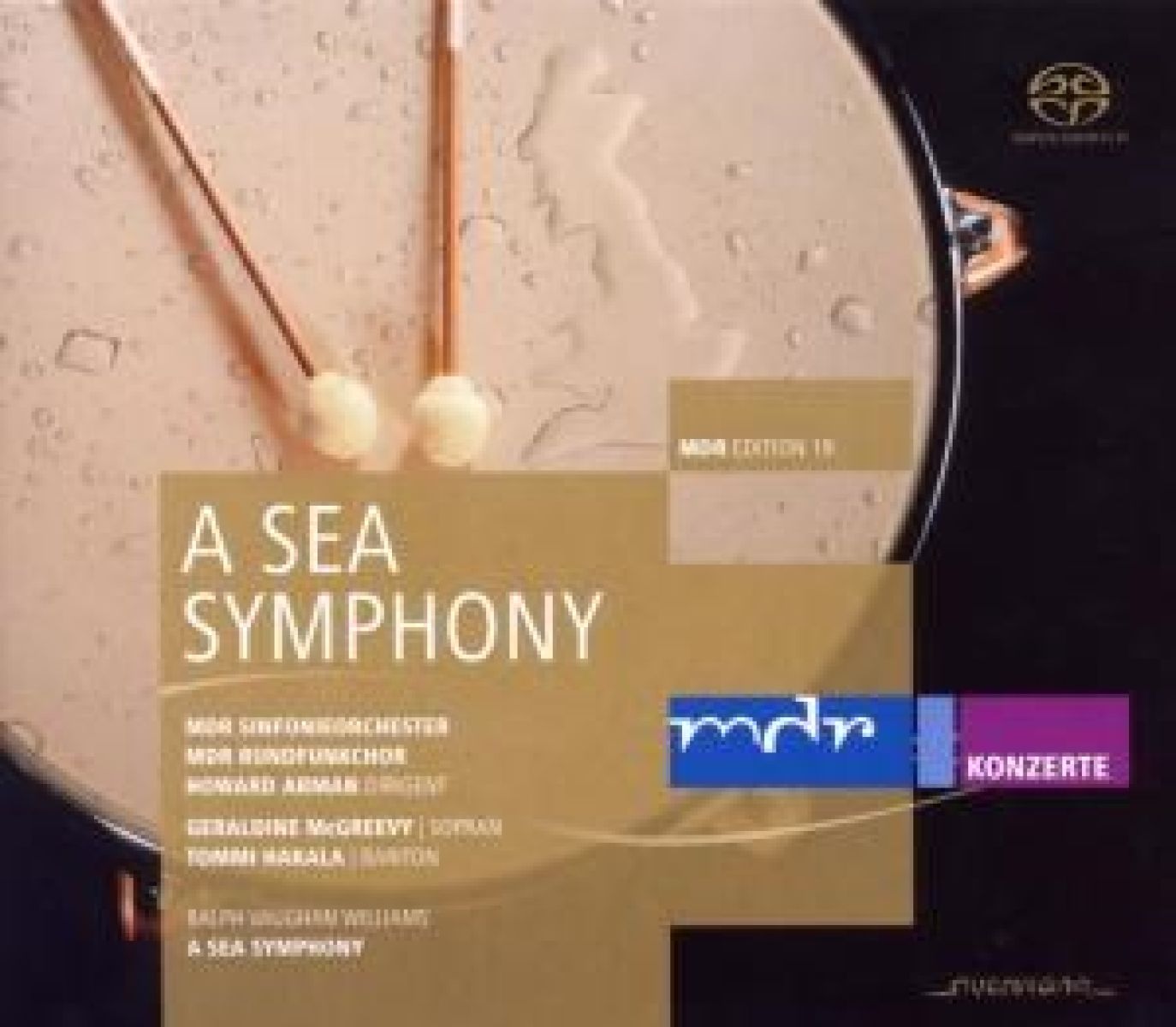 Afbeelding van MDR Sinfonieorchester, Howard Arman - Williams: A Sea Symphony