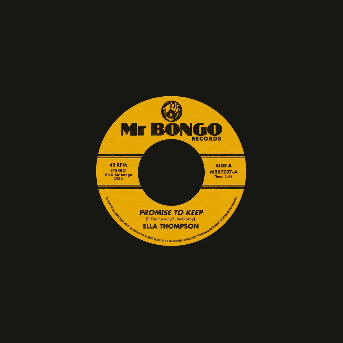 Ella Thompson - Promise To Keep / Change Of Heart