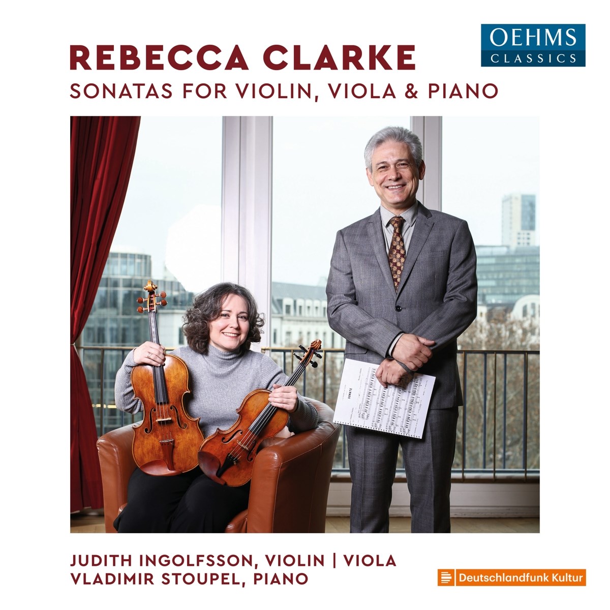 Afbeelding van Judith Ingolfsson & Vladimir Stoupel - Clarke: Sonatas For Violin, Viola And Piano