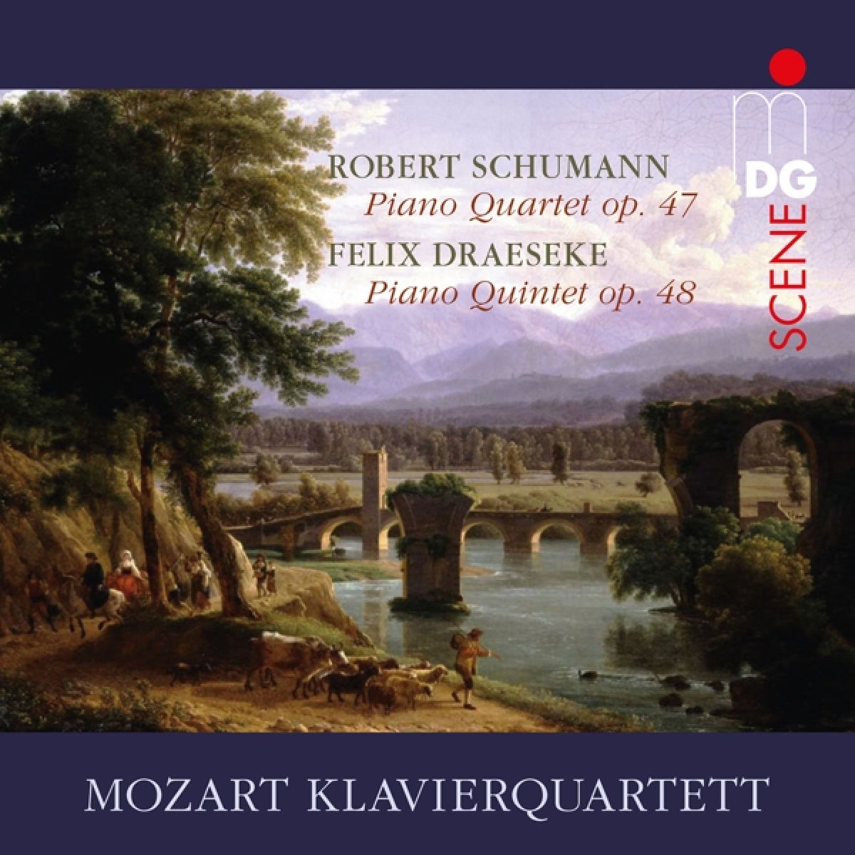 Mozart Klavierquartett, Gottfried Langenstein - Schumann: Piano Quartet E Flat Major Op. 47 | Draeseke: Quintet Op. 48 For Piano, Violin, Viola, Violoncello And Horn