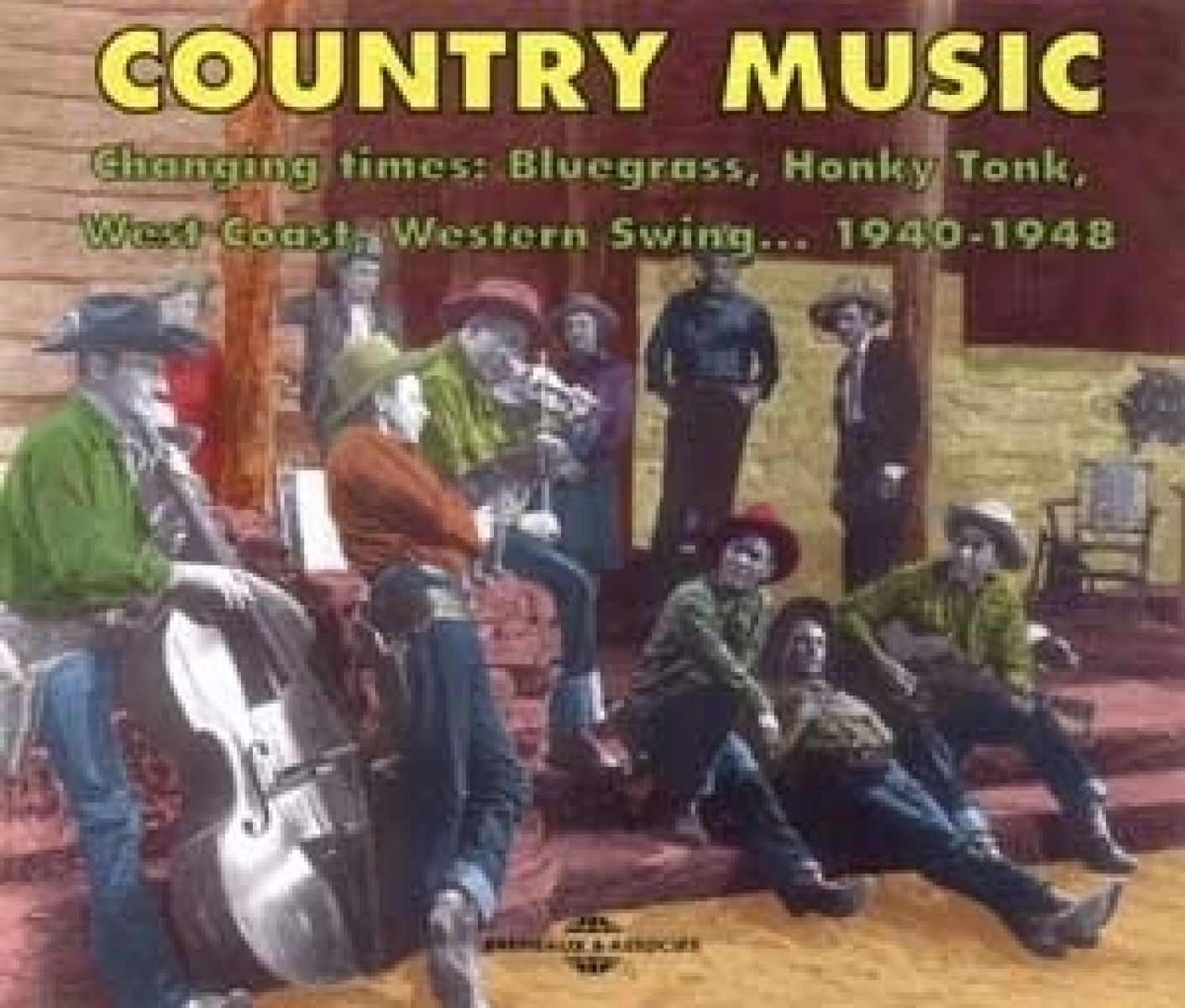 Various Artists - Changing Times : Bluegrass, Honky Tonk, West Coast