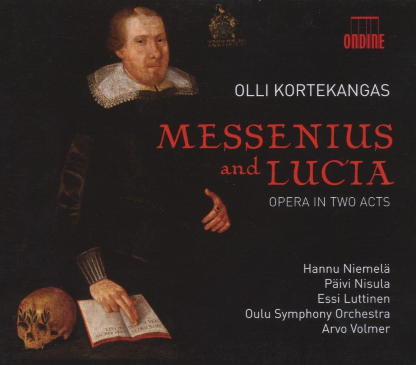 Afbeelding van Oulu Symphony Orchestra, Arvo Volmer - Kortekangas: Messenius And Lucia