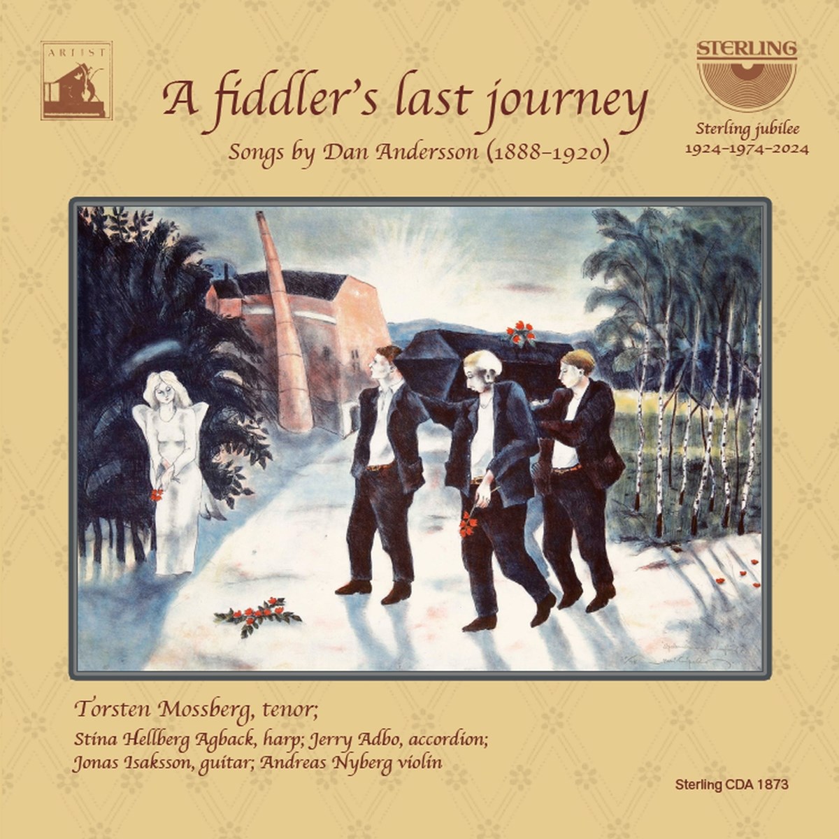 Afbeelding van Torsten Mossberg, Andreas Nyberg, Jerry Adbo, Jonas Isaksson - Andersson: A Fiddler's Last Journey
