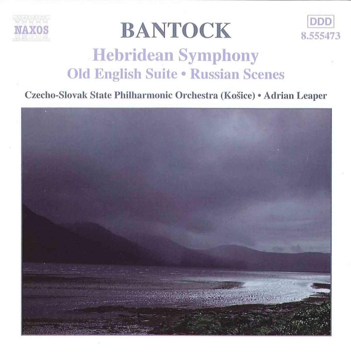Afbeelding van Czecho-Slovak State Philharmonic Orchestra - Bantock: Hebridean Symphony